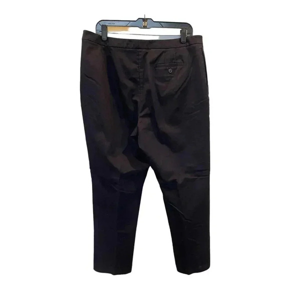 Lands’ End Women’s Size 16 Straight Leg Dress Pants in Black - Picture 2 of 3